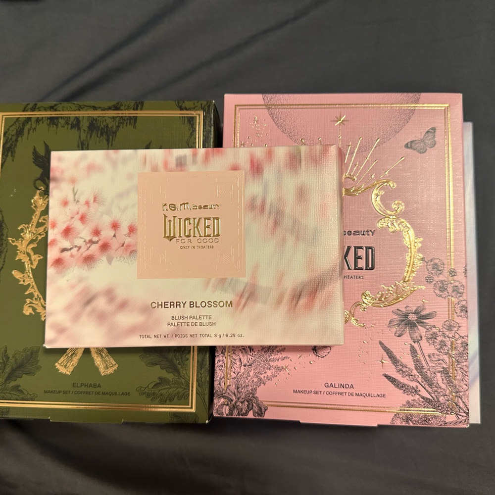 Rem beauty x Wicked EMPTY BOXES